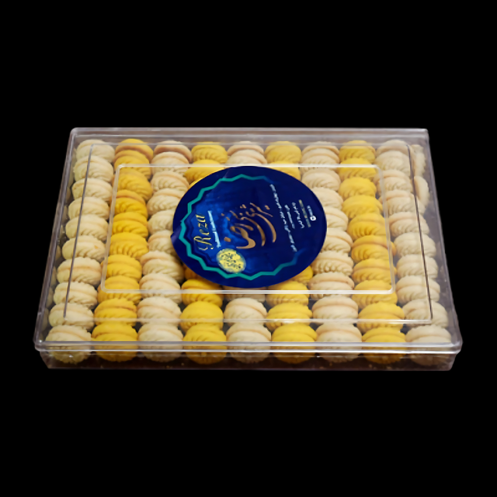 نان برنجی دو رنگ