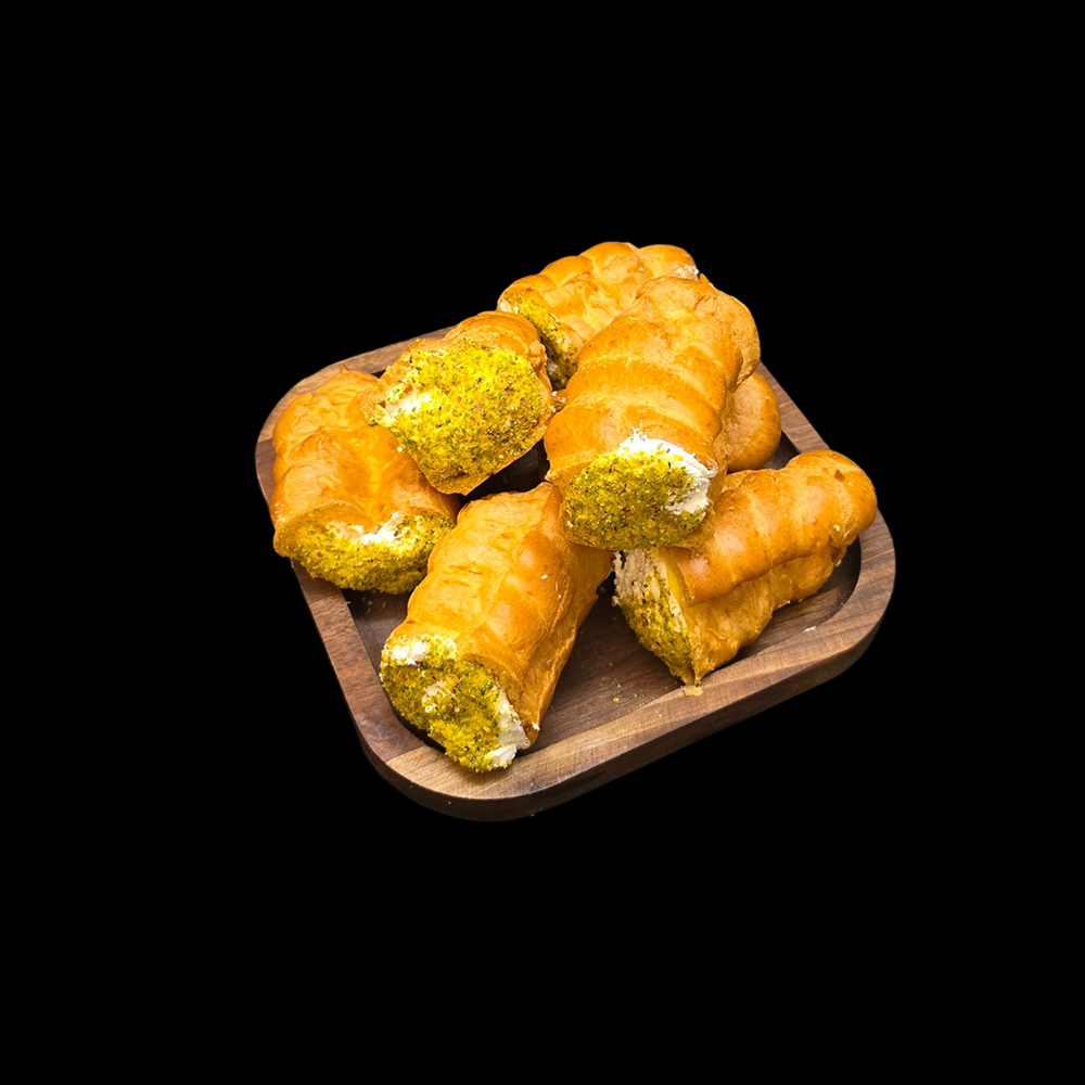 نان خامه ای لقمه ای