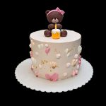 کیک خامه فوندانت کد27