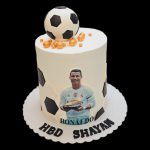 کیک خامه فوندانت کد9