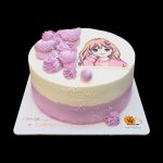 کیک یخچالی وانیلی کد44