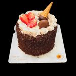 کیک یخچالی شکلاتی کد60