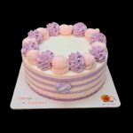 کیک یخچالی وانیلی کد67