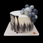 کیک خامه فوندانت کد 75