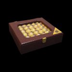 باکس مربع چرمی